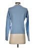 Weekend Max Mara 100% Cashmere Solid Blue Cashmere Pullover Sweater Size XS - photo 2