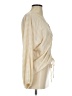 Illa Illa Gold Long Sleeve Blouse Size S - photo 4