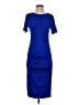 Venus Solid Blue Cocktail Dress Size S - photo 1