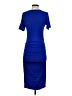 Venus Solid Blue Cocktail Dress Size S - photo 2
