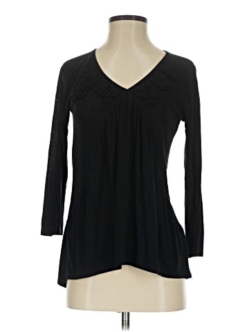 Garnet Hill 3/4 Sleeve Top (view 1)