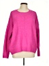 Vince Camuto Solid Pink Pullover Sweater Size L - photo 1