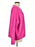 Vince Camuto Solid Pink Pullover Sweater Size L - photo 4