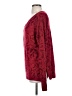 Athleta Paisley Burgundy Red Pullover Sweater Size S - photo 5