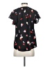 VICI 100% Polyester Black Short Sleeve Blouse Size S - photo 2