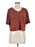 Shein Tweed Brown Short Sleeve T-Shirt Size 8 - 10 - photo 1