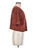 Shein Tweed Brown Short Sleeve T-Shirt Size 8 - 10 - photo 4