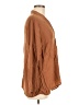 Nostalgia 100% Viscose Brown 3/4 Sleeve Blouse Size M - photo 4