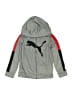 Puma 100% Polyester Gray Zip Up Hoodie Size 6 - photo 1
