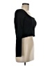 Happily Grey 100% Polyester Black Cardigan Size M - photo 4