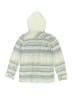 Billabong Stripes Ivory Gray Jacket Size 6 - photo 2
