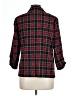 Elle Plaid Red Blazer Size L - photo 2