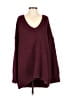 Free People Burgundy Pullover Sweater Size XS - photo 1
