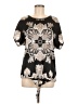 Dana Buchman 100% Polyester Black Short Sleeve T-Shirt Size M - photo 1