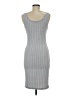 Unbranded Gray White Casual Dress Size M - photo 2