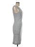 Unbranded Gray White Casual Dress Size M - photo 4