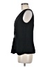 Worthington 100% Polyester Black Sleeveless Blouse Size M - photo 5