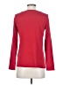 Chico's Solid Red 3/4 Sleeve T-Shirt Size S - photo 2