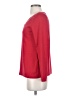 Chico's Solid Red 3/4 Sleeve T-Shirt Size S - photo 5