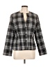Ruby Plaid Gray Blazer Size L - photo 1