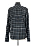 Paige Plaid Gray Long Sleeve Button-Down Shirt Size M - photo 2