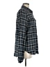Paige Plaid Gray Long Sleeve Button-Down Shirt Size M - photo 4