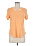 White Crow Orange Short Sleeve Top Size M - photo 1