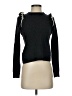 Leo & Sage 100% Cashmere Black Cashmere Pullover Sweater Size S - photo 1