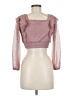 Aqua x Wicked Pink 3/4 Sleeve Blouse Size M - photo 2