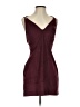 Unbranded Solid Burgundy Cocktail Dress Size S (estimated) - photo 1