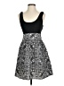 Express Graphic Gray Cocktail Dress Size 2 - photo 1