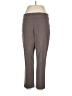 JM Collection Solid Gray Casual Pants Size XL - photo 1