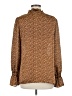 Missguided 100% Polyester Brown Long Sleeve Blouse Size 8 - photo 2