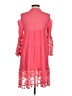 Unbranded 100% Polyester Pink Casual Dress Size S - photo 2