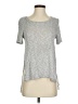 Express One Eleven Gray Short Sleeve T-Shirt Size S - photo 1