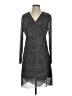 Serra Metallic Gray Cocktail Dress Size S - photo 1