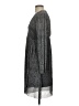 Serra Metallic Gray Cocktail Dress Size S - photo 5