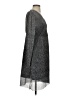 Serra Metallic Gray Cocktail Dress Size S - photo 4