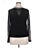 Moa Moa Black Long Sleeve Top Size XL - photo 1