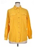 Charter Club 100% Polyester Yellow Long Sleeve Blouse Size 0X - photo 1