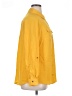 Charter Club 100% Polyester Yellow Long Sleeve Blouse Size 0X - photo 4