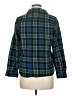 L.L.Bean Plaid Green 3/4 Sleeve Button-Down Shirt Size M - photo 2