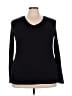 Natural Uniforms Black Long Sleeve T-Shirt Size 3X - photo 1