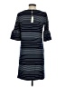 Max Studio Stripes Blue Casual Dress Size XS - photo 2