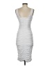 Unbranded Solid White Cocktail Dress Size S - photo 2