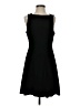 Donna Morgan Solid Black Cocktail Dress Size 4 - photo 1