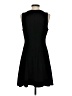 Donna Morgan Solid Black Cocktail Dress Size 4 - photo 2