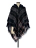 Unbranded 100% Polyester Black Poncho One size - photo 1