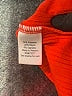 Nine West Solid Orange Cocktail Dress Size S - photo 8