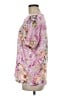 Assorted Brands Floral Pink Short Sleeve Blouse Size M - photo 5